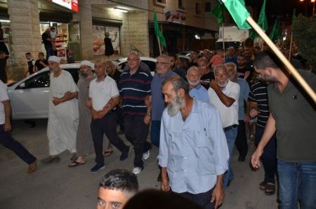 الطيبة : مسيرة عيد الاضحى المبارك التقليدية